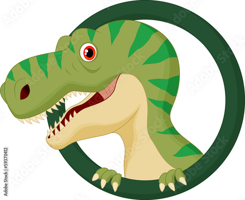 Cartoon tyrannosaurs rex