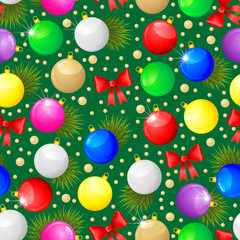 Poster - Christmas seamless pattern