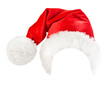 © Valeri Luzina - Santa Claus red hat isolated on white background