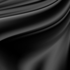 abstract texture, black silk