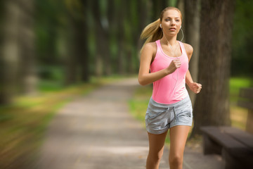 Running girl