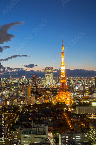 Tapeta ścienna Tokio Tokio gród Japonia
