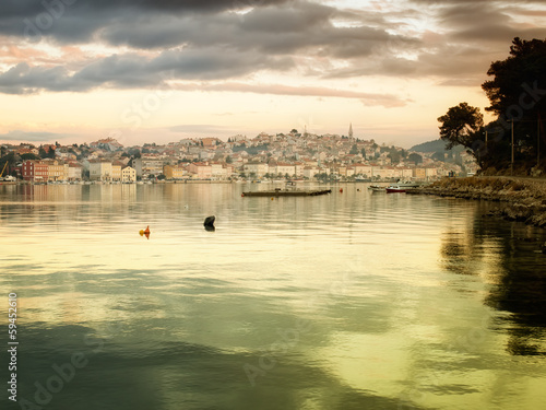 Plakat na papierze fotorealistycznym Port losinj