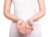 © julenochek - picture of woman holding something on the palms