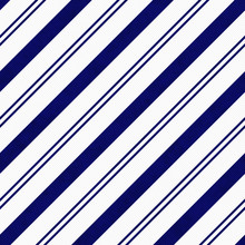 Navy Blue Diagonal Striped Textured Fabric Background