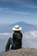 Gazing over to Mount Meru, from Kilimanjaro