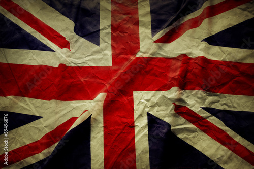 Board z aluminiowym obramowaniem Flaga union jack