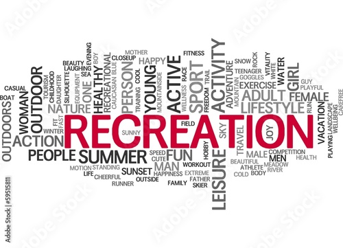 Plakat na zamówienie Recreation