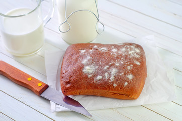 Sticker - bread with milk