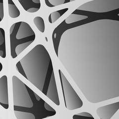 Wall Mural - abstract background - networks