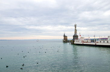 Wall Mural - Hafen in Konstanz - Bodensee - Deutschland