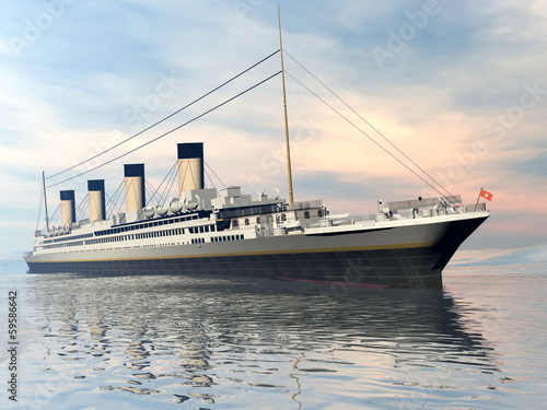 statek-titanic-grafika-cyfrowa