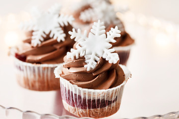 Poster - Christmas cupcakes