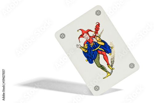 Joker playing card Wallpaper Mural