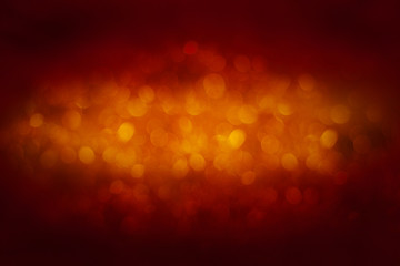 beautiful orange bokeh