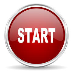 Aufkleber - start icon