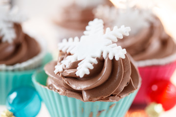 Poster - Christmas cupcakes