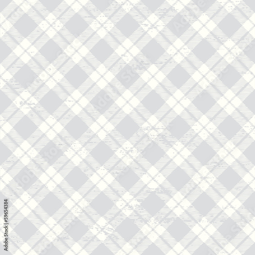 Board z aluminiowym obramowaniem Szare tło szkocką kratę tartan