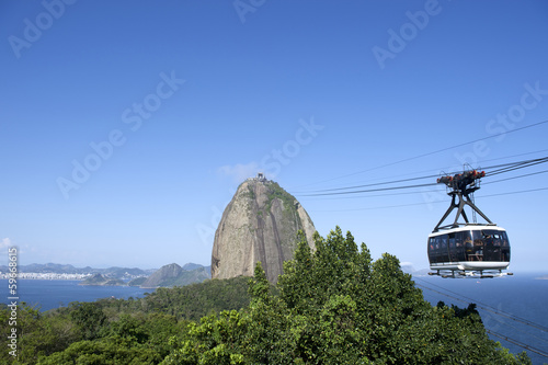 Mata magnetyczna Sugarloaf Pao de Acucar Mountain Cable Car Rio