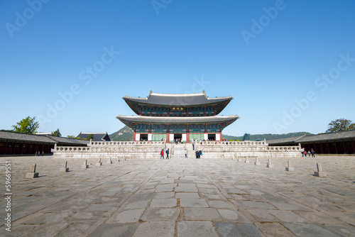 Obraz na płótnie canvas Gyeongbokgung