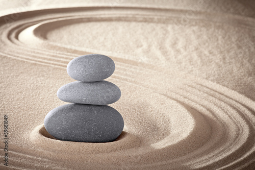 Fotografie, Obraz spa zen meditation stones background