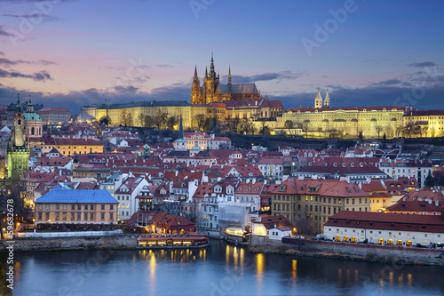 Nowoczesny obraz na płótnie Prague.