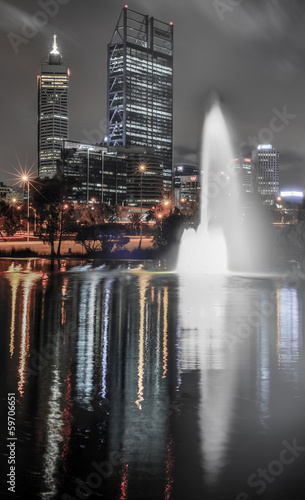 Obraz na płótnie canvas Panoramę Perth
