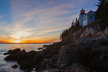 New England Lighthouse, The Bass Harbor Head Light
