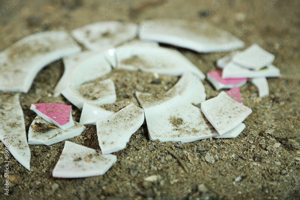 Aftermath of earthquake