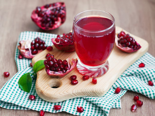 Poster - pomegranate juice