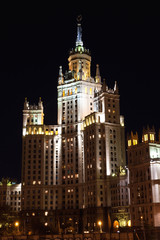 Poster - Kotelnicheskaya Embankment Building