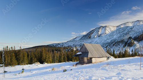 Fotoboard na płycie Polskie wysokie tatry