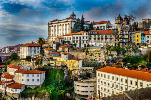 Naklejka samoprzylepna Wielobarwne porto