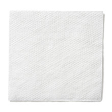 White Paper Square Napkin Isolated With Clipping Path Included