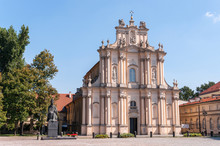 Visitationist Church In Warsaw, Poland