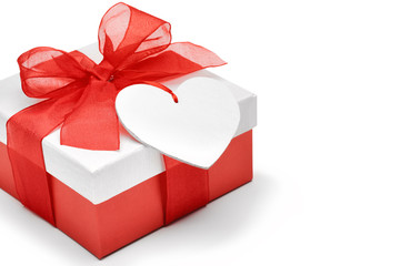 Sticker - Red gift box