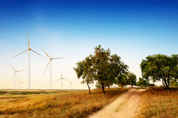 Wall Mural - Wind farm