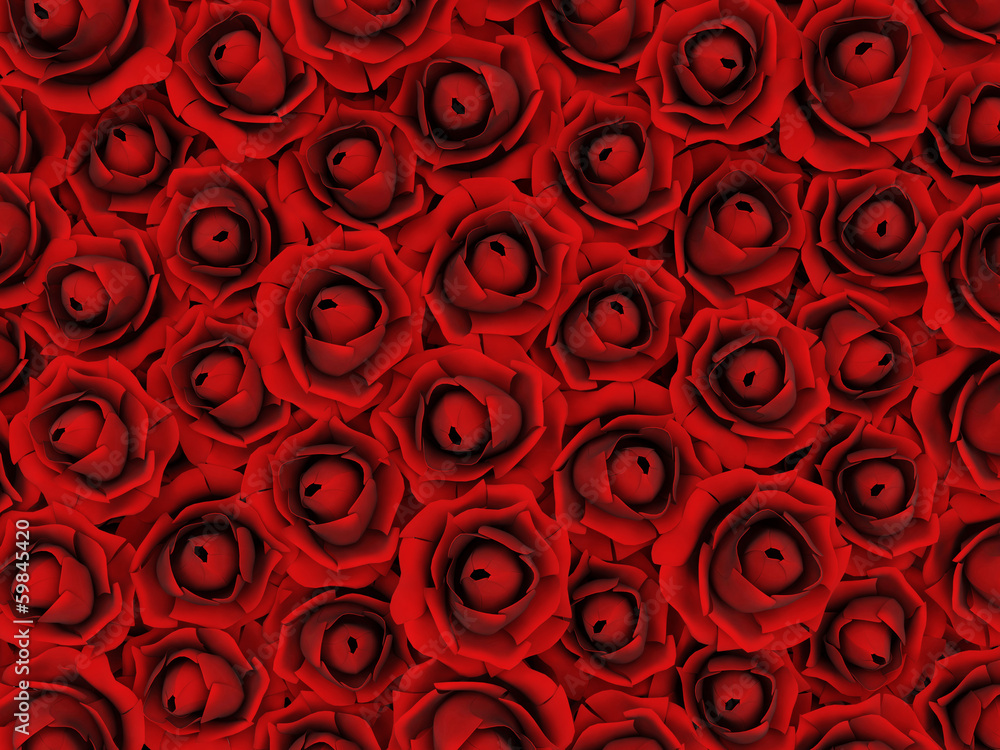 Red Roses Work Background Red Roses Background Stock Illustration | Adobe Stock