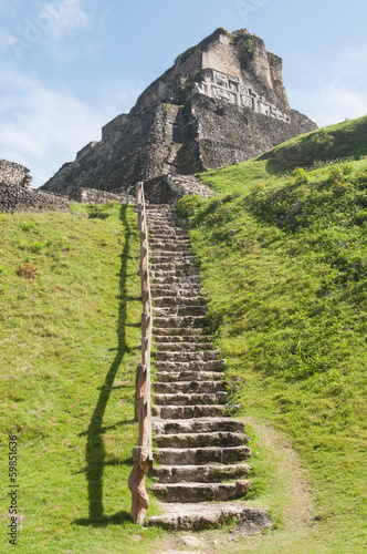 Tapeta ścienna Ruiny Majów - xunantunich in belize