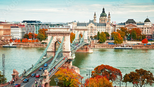 Obraz Dibond Budapeszt jesienią