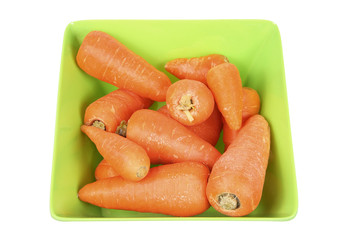 Wall Mural - Baby Carrots in Bowl