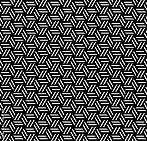 Board z aluminiowym obramowaniem Bezszwowych tekstur geometrycznych w op-art projektu.
