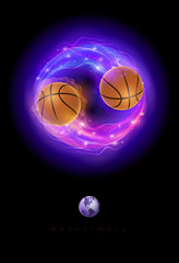 Poster - Basketball comet