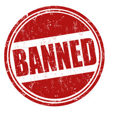 Banned Stamp
