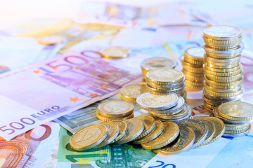 euro currency background