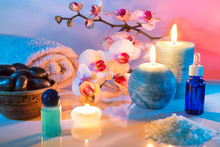 Massage And Aromatherapy - Oil Scented, Salt, Candles, Orchid