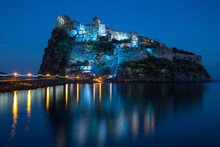 Aragonese Castle In The Night