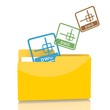 © Thomas R. - file folder with three dwg file sign