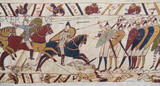 Fototapeta Nowy Jork - Bayeux tapestry - Norman invasion of England