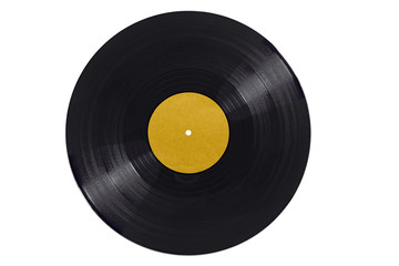Fototapete - vinyl record play music vintage